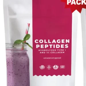 Groovy Bee® Collagen Peptides – Hydrolyzed Type I & III Collagen (10oz / 283g)