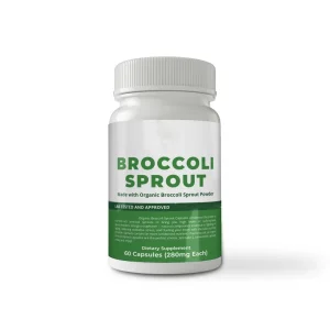 Organic Broccoli Sprout Capsules – 60 capsules