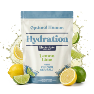 Optimal Human Hydration Drink Mix with French Sea Salt